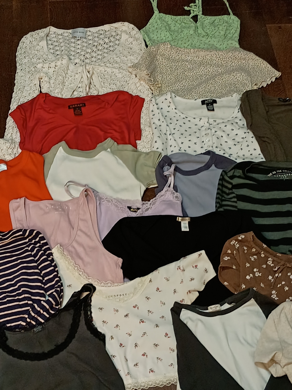 Assorted Teen Girls Multi-Color Tops - Pack of Mixed Styles NAME BRANDS💯 - Picture 3 of 16